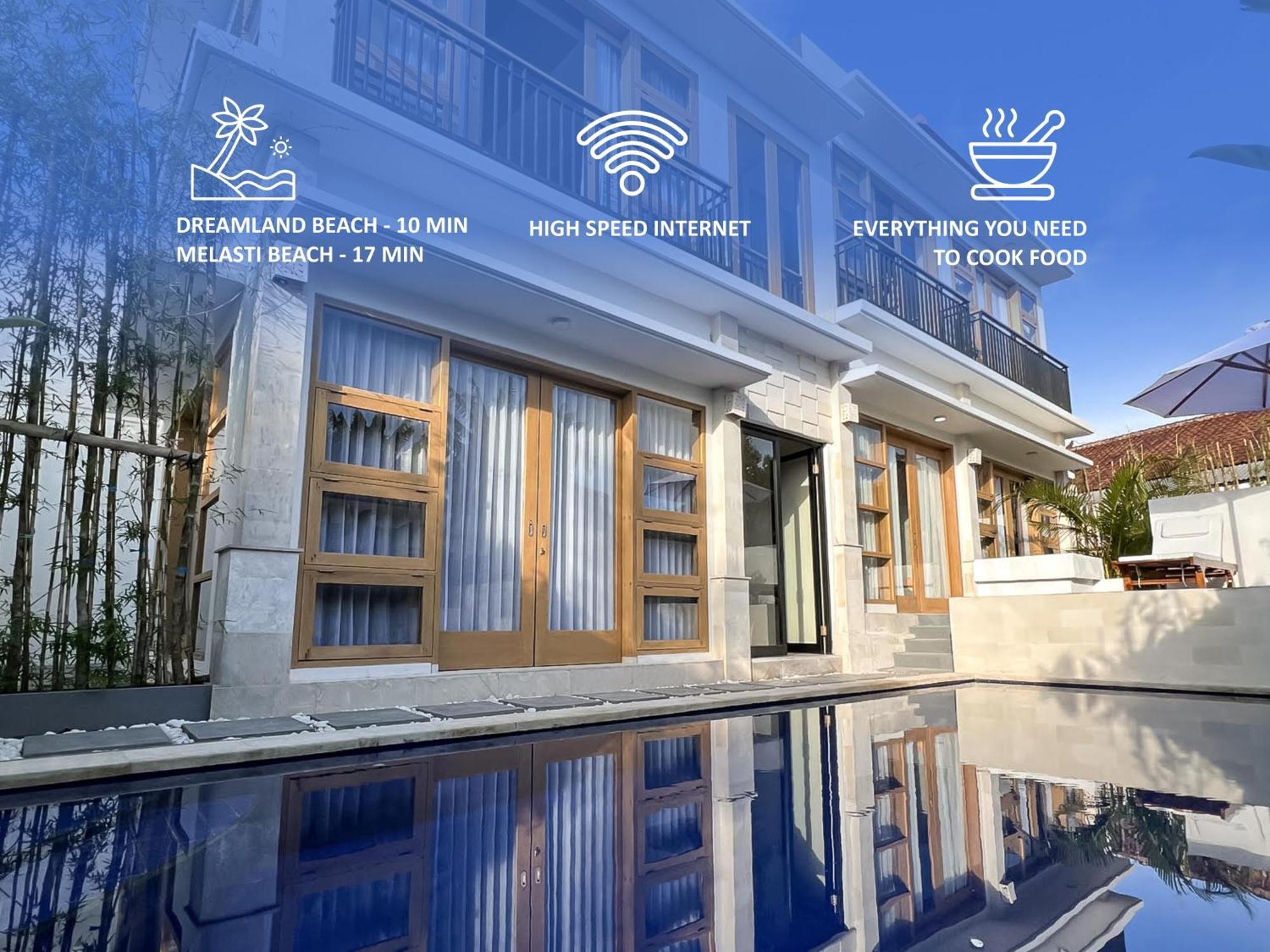 Dreamland Guest Bali Villa Ungasan Exterior foto